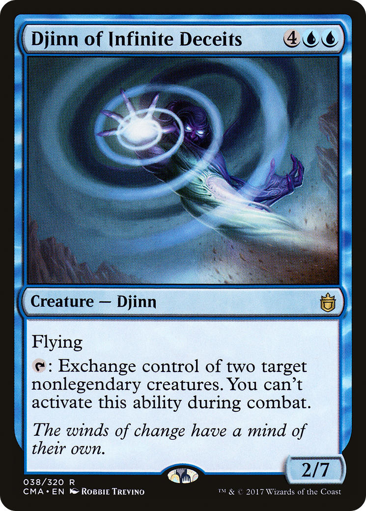 Image of Djinn of Infinite Deceits (CMA-038) - Commander Anthology