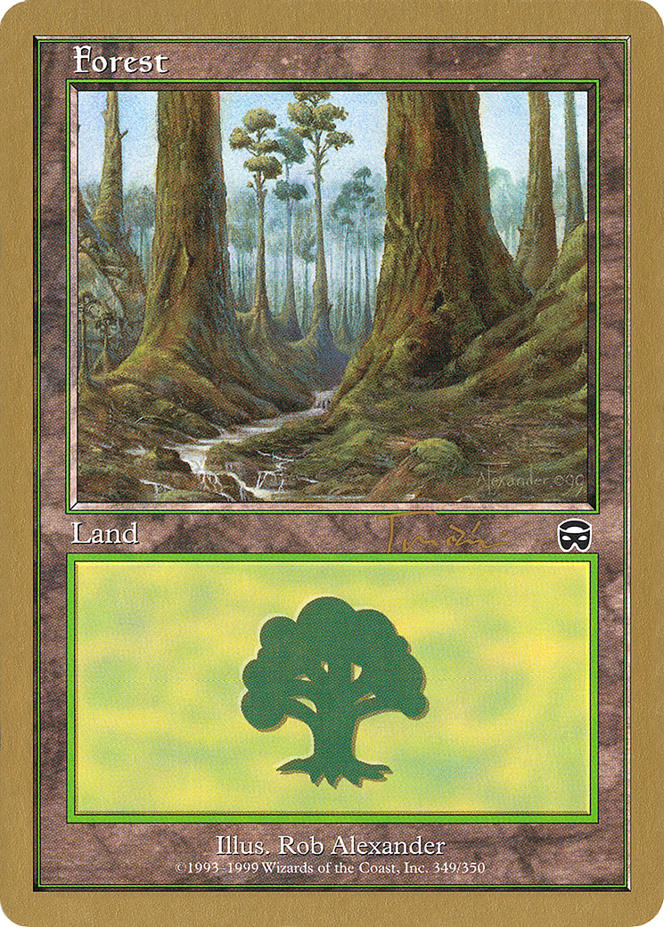 Image of Forest (349) - 2001 Jan Tomcani (MMQ) (WCD-) - World Championship Decks 2001