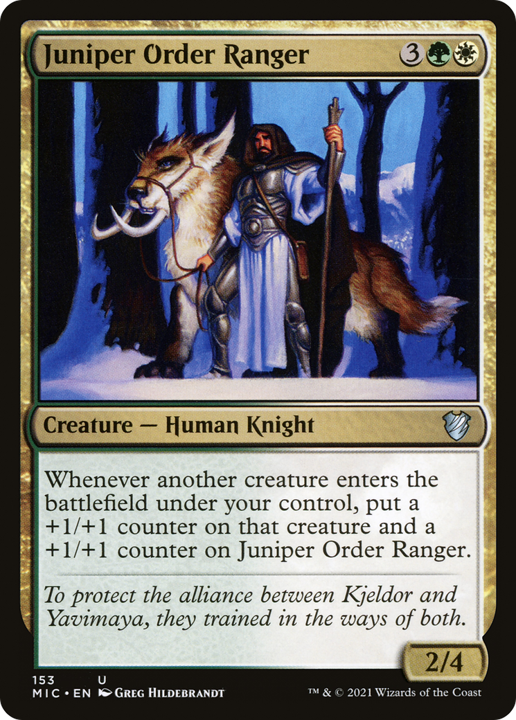 Image of Juniper Order Ranger (MIC-153) - Midnight Hunt Commander