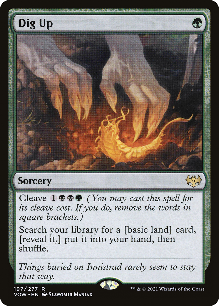 Image of Dig Up (VOW-197) - Innistrad: Crimson Vow