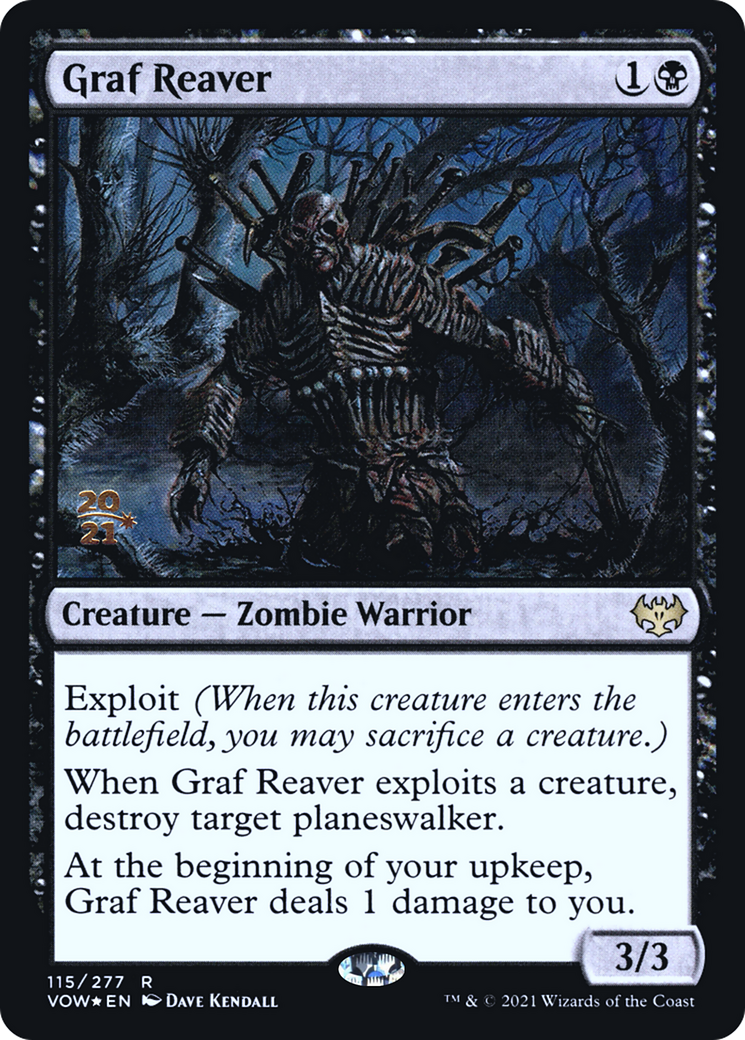 Image of Graf Reaver (PRE-115) - Innistrad: Crimson Vow Promos Foil