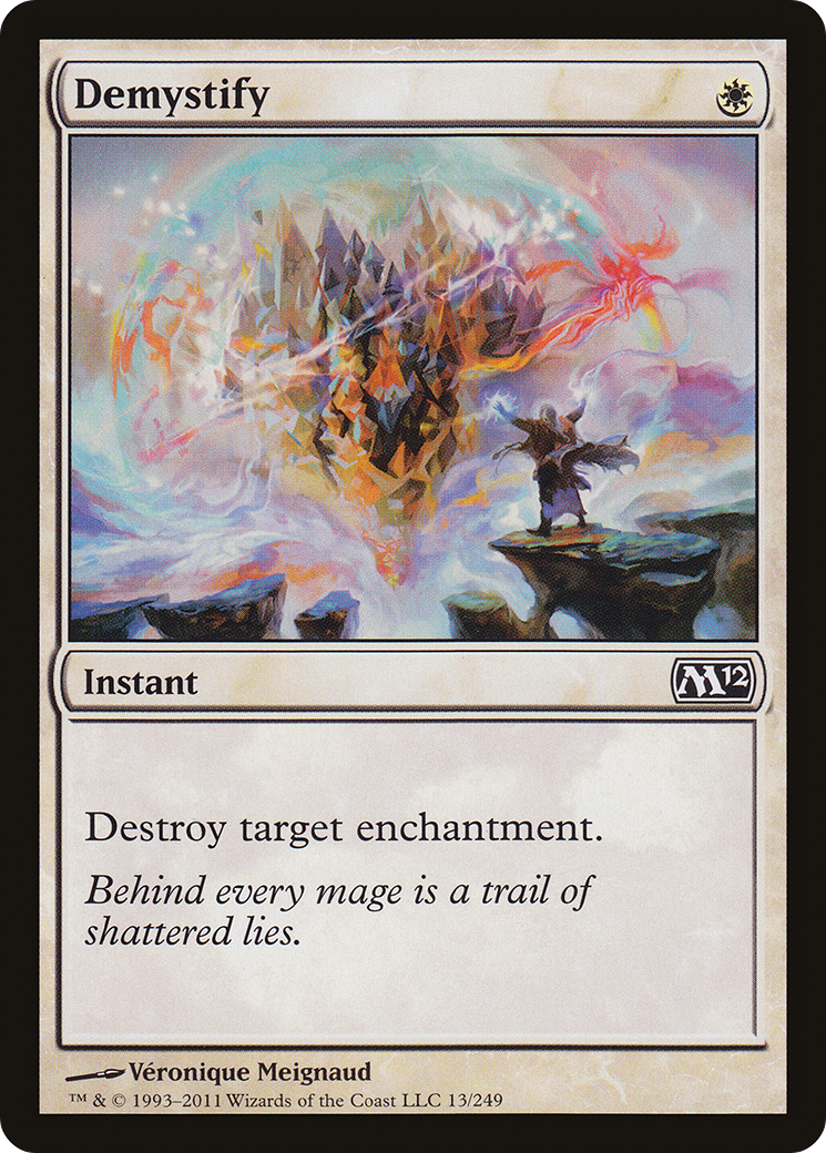 Image of Demystify (M12-013) - Magic 2012 Foil