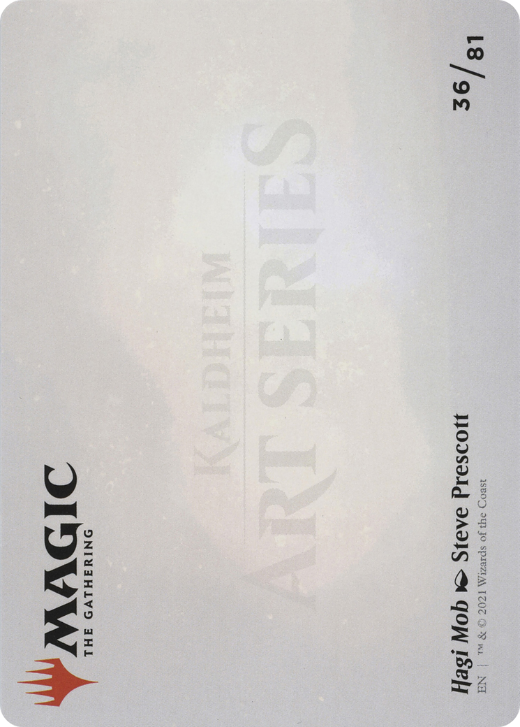 Image of Hagi Mob // Hagi Mob (ASKHM-036) - Art Series: Kaldheim (Borderless)