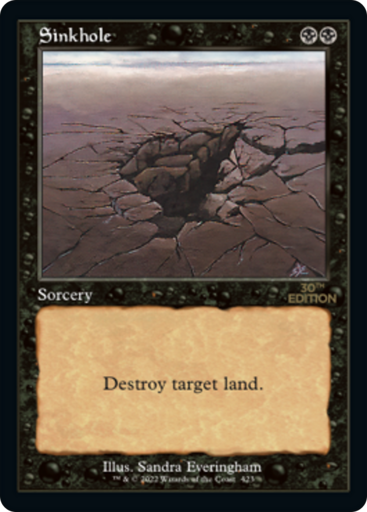 Image of Sinkhole (Retro Frame) (30A-423) - 30th Anniversary Edition