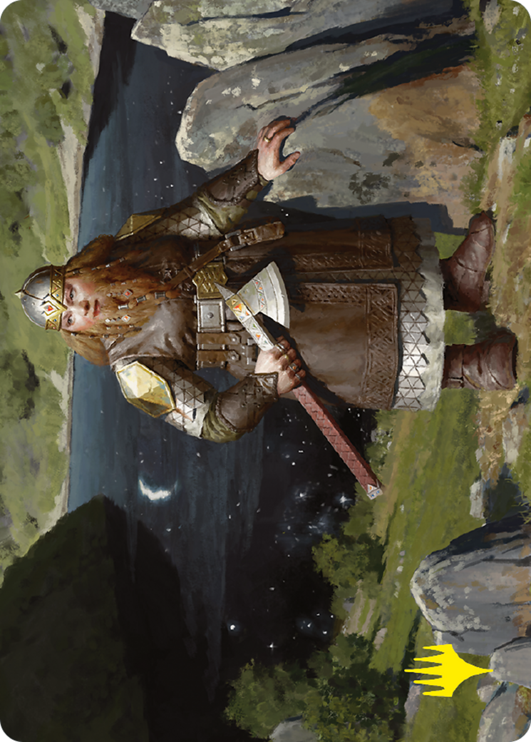 Image of Mirrormere Guardian // Mirrormere Guardian (ALTR-012) - Tales of Middle-earth Art Series (Borderless) Foil