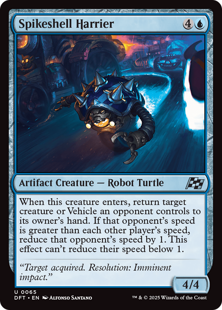 Image of Spikeshell Harrier (DFT-065) - Aetherdrift Foil