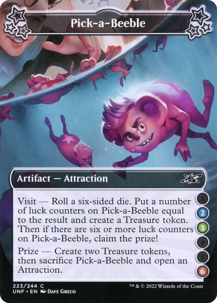 Image of Pick-a-Beeble (2-3-6) (UNF-223) - Unfinity
