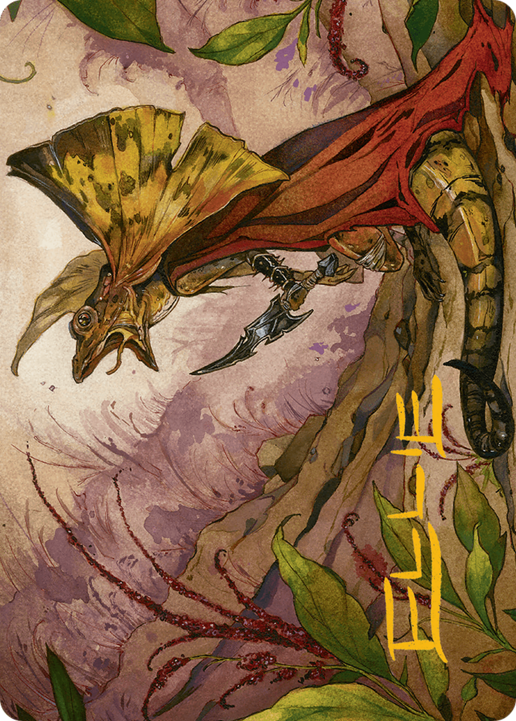 Image of Hired Claw // Hired Claw (ABLB-039) - Bloomburrow Art Series (Borderless)
