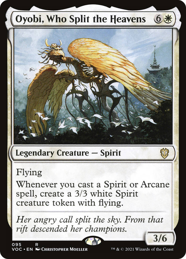 Image of Oyobi, Who Split the Heavens (VOC-095) - Crimson Vow Commander