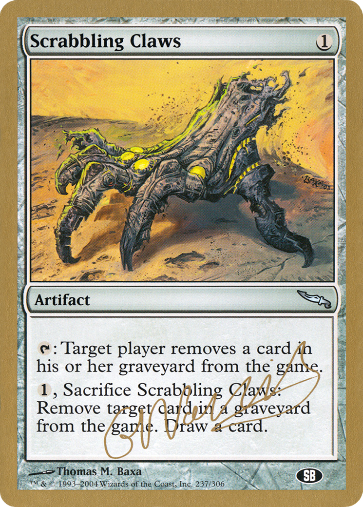 Image of Scrabbling Claws (WCD-GN237SB) - World Championship Decks 2004