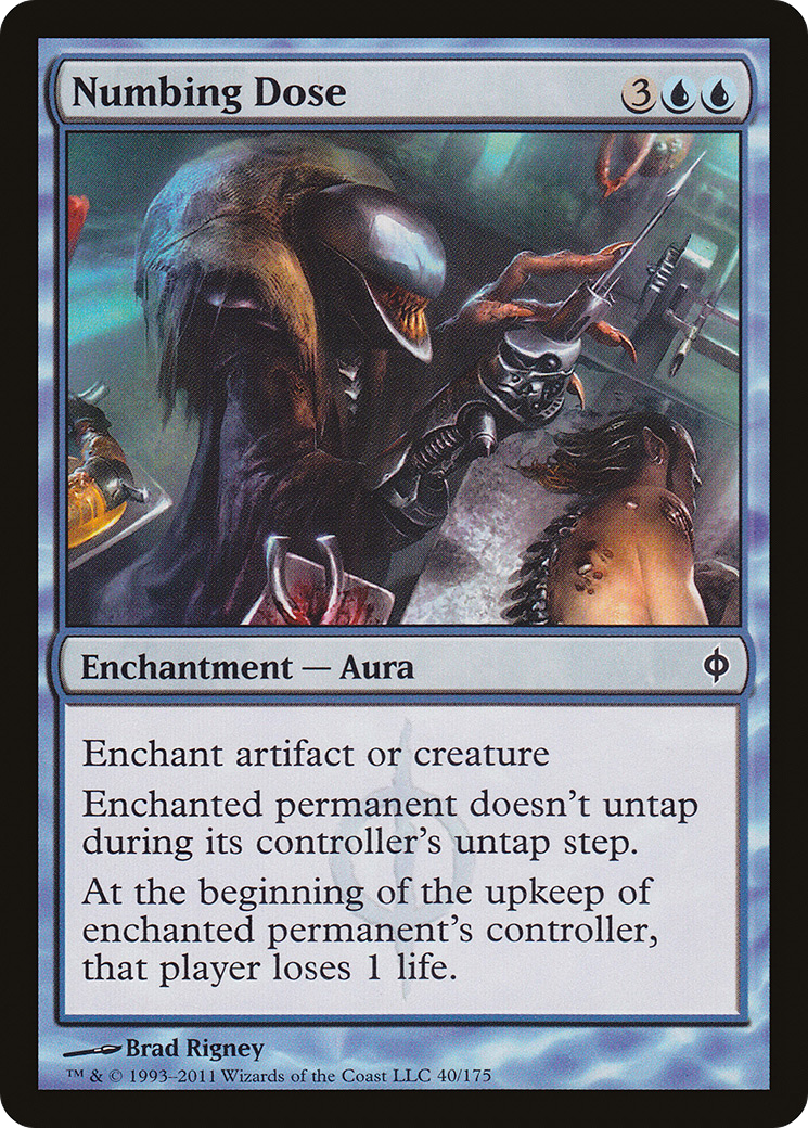 Image of Numbing Dose (NPH-040) - New Phyrexia Foil