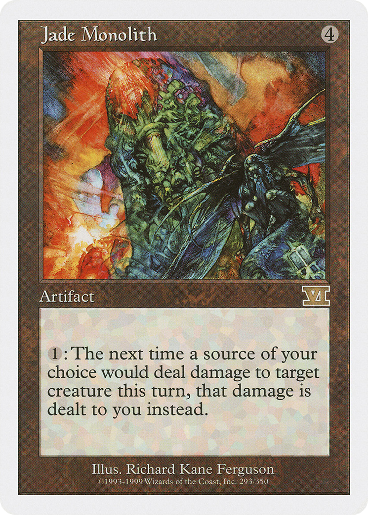 Image of Jade Monolith (6ED-293) - Classic Sixth Edition