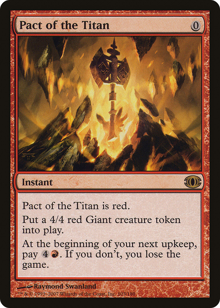 Image of Pact of the Titan (FUT-103) - Future Sight