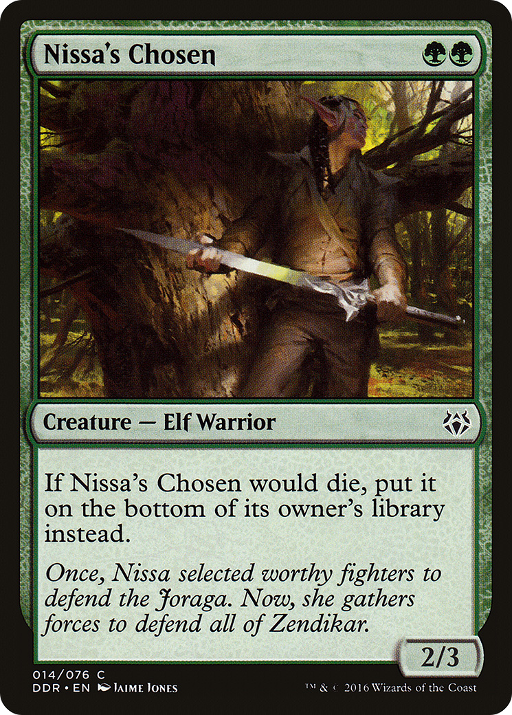 Image of Nissa's Chosen (DDR-014) - Duel Decks: Nissa vs. Ob Nixilis