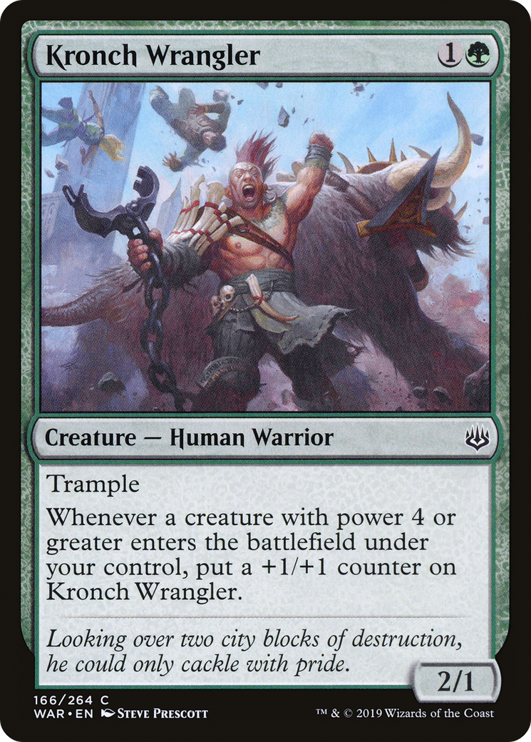 Image of Kronch Wrangler (WAR-166) - War of the Spark