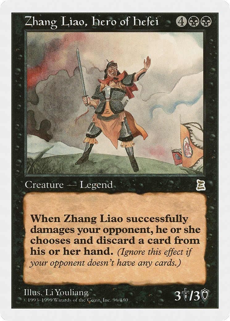 Image of Zhang Liao, Hero of Hefei (PTK-096) - Portal Three Kingdoms