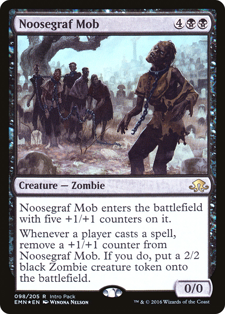 Image of Noosegraf Mob (UMP-098) - Eldritch Moon Promos Foil