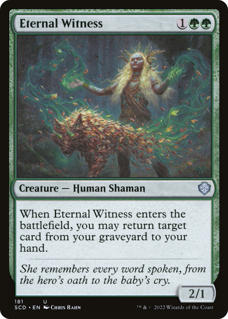 Image of Eternal Witness (SCD-181) - Starter Commander Decks