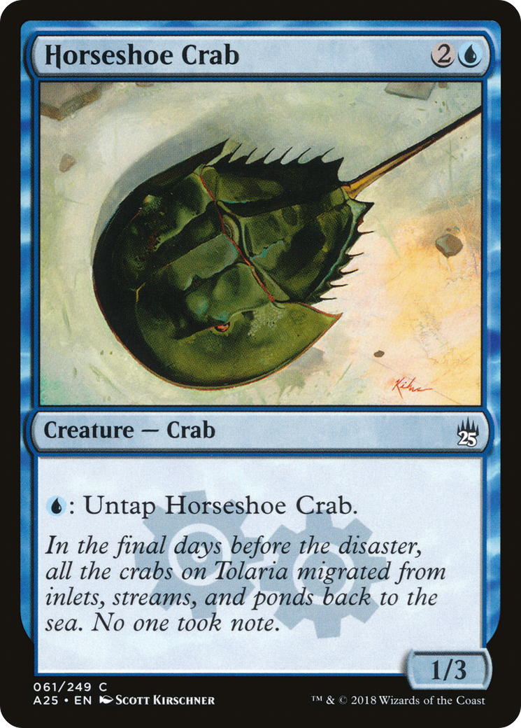 Image of Horseshoe Crab (A25-061) - Masters 25