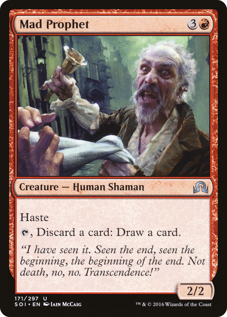 Image of Mad Prophet (SOI-171) - Shadows over Innistrad Foil