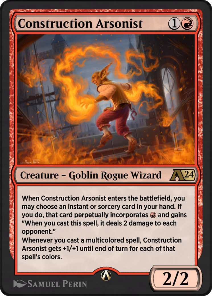 Image of Construction Arsonist (YMKM-015) - Alchemy: Murders at Karlov Manor