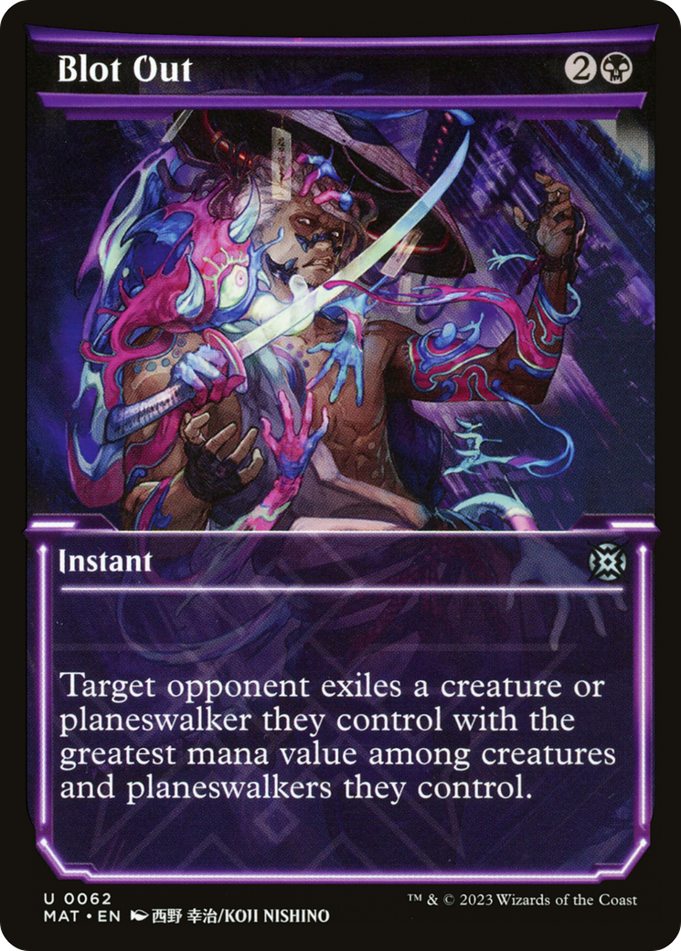 Image of Blot Out (Showcase) (MAT-062) - March of the Machine: The Aftermath: (Showcase)