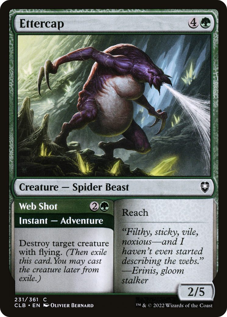 Image of Ettercap (CLB-231) - Commander Legends: Battle for Baldur's Gate