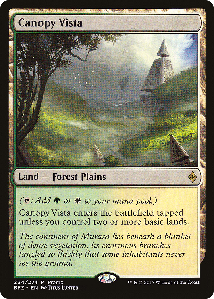 Image of Canopy Vista (SSP-234) - BFZ Standard Series