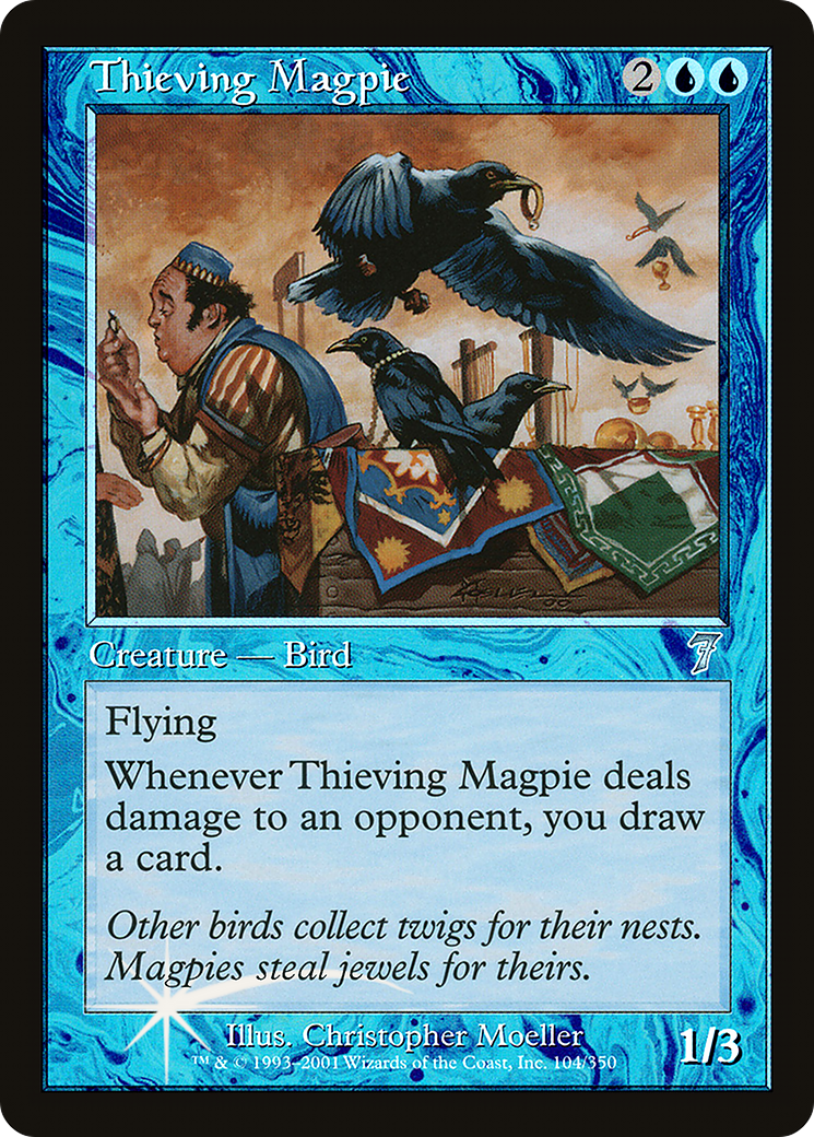 Image of Thieving Magpie (7ED-104) - 7th Edition