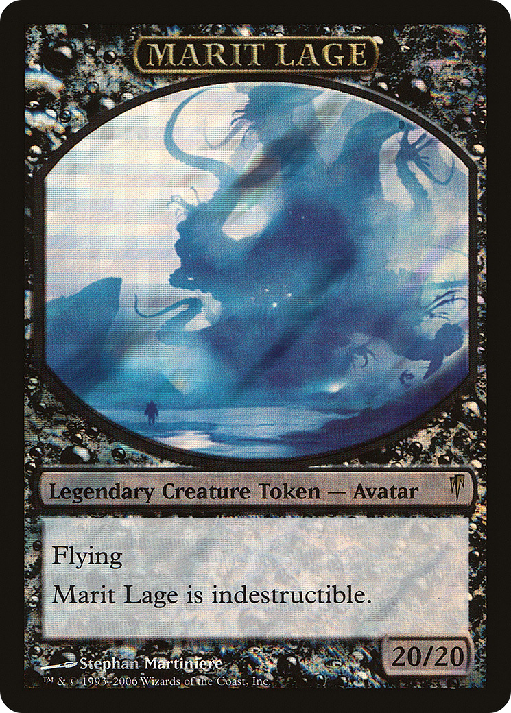 Image of Marit Lage Token (LARP-001) - Coldsnap Promos Foil