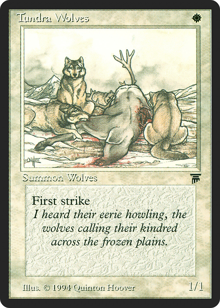Image of Tundra Wolves (LEG-) - Legends