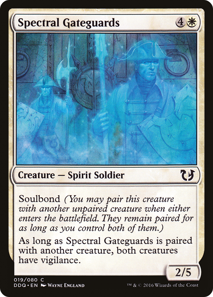 Image of Spectral Gateguards (DDQ-019) - Duel Decks: Blessed vs. Cursed