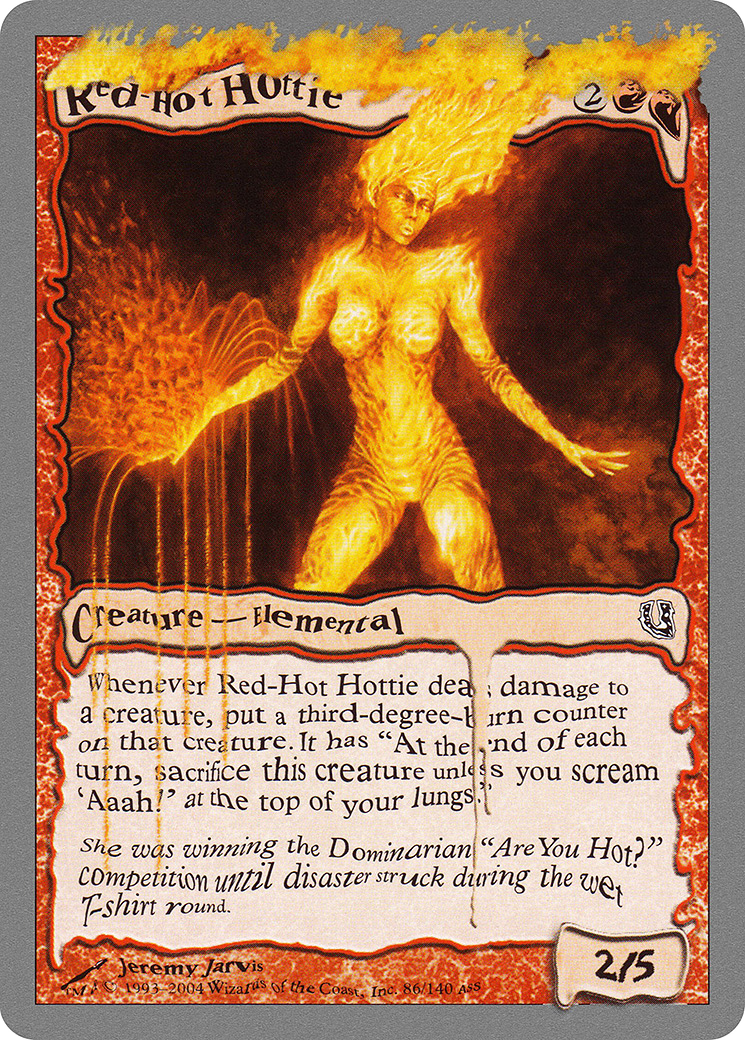 Image of Red-Hot Hottie (UNH-086) - Unhinged Foil