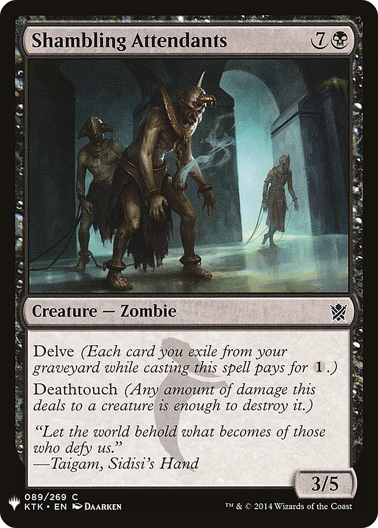 Image of Shambling Attendants (LIST-KTK-89) - The List
