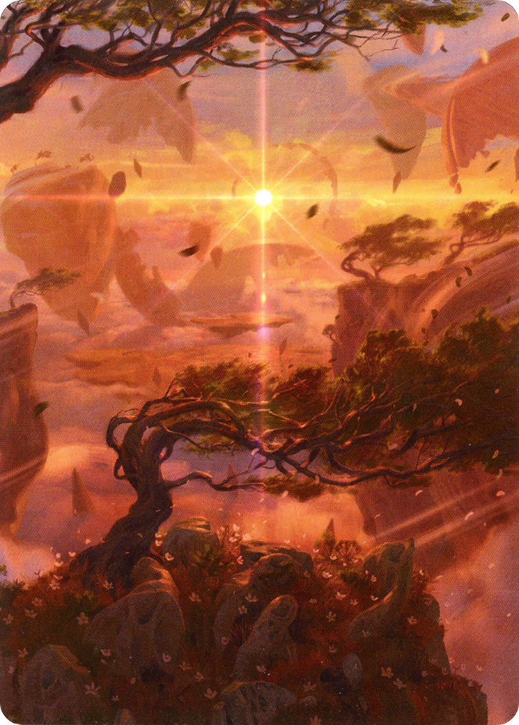 Image of Windswept Heath // Windswept Heath (AZNR-030) - Zendikar Rising Art Series (Borderless)