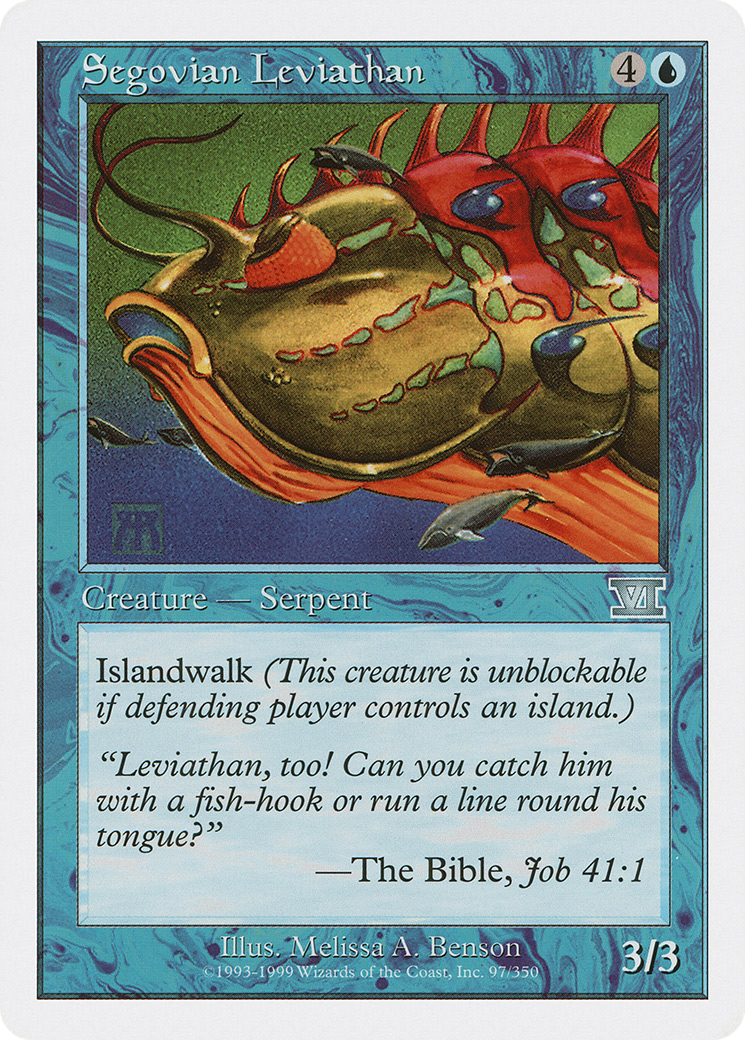 Image of Segovian Leviathan (6ED-097) - Classic Sixth Edition
