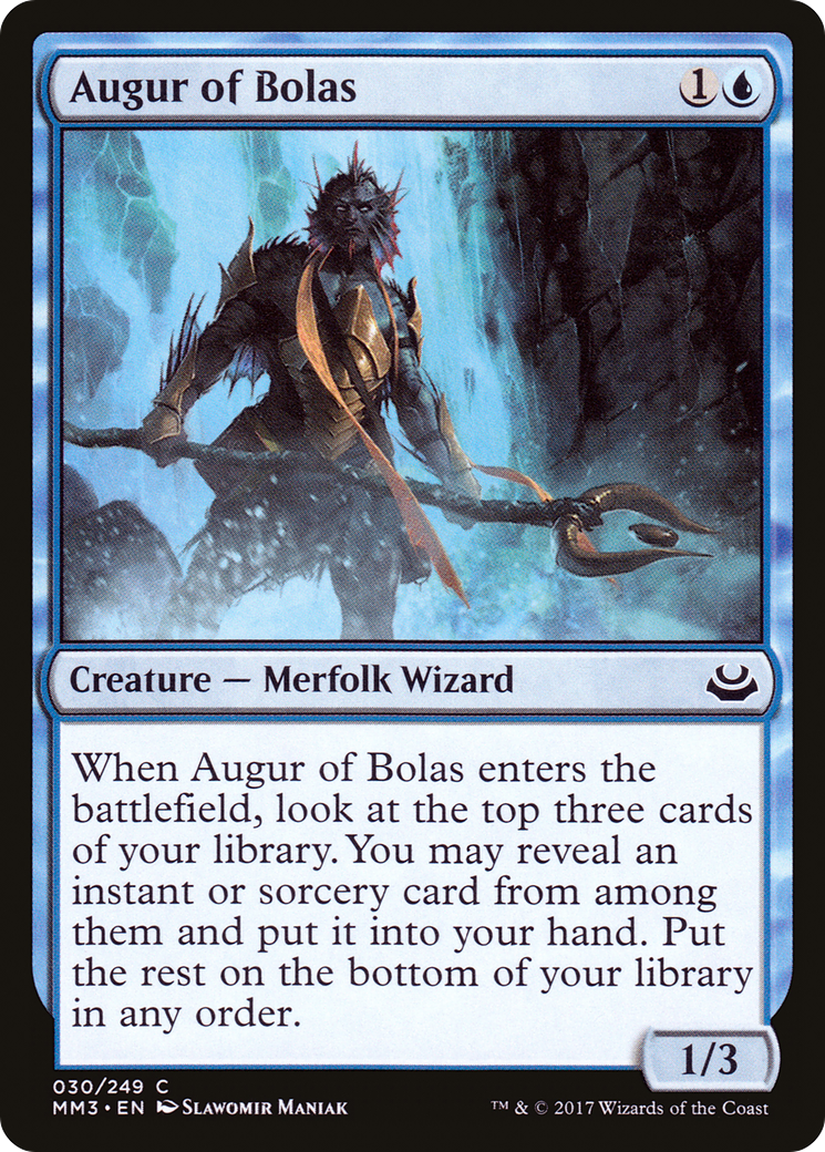 Image of Augur of Bolas (MM3-030) - Modern Masters 2017