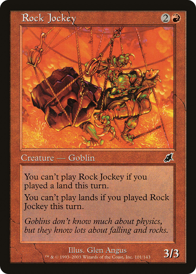 Image of Rock Jockey (SCG-101) - Scourge Foil