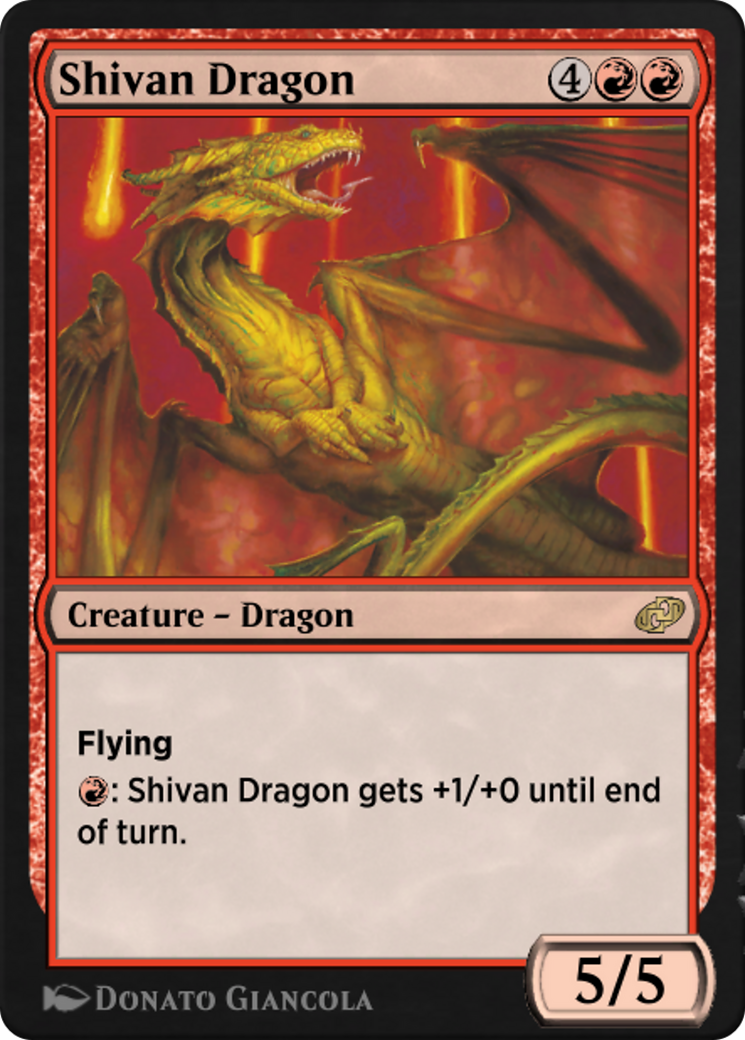 Image of Shivan Dragon (J21-788) - Jumpstart: Historic Horizons
