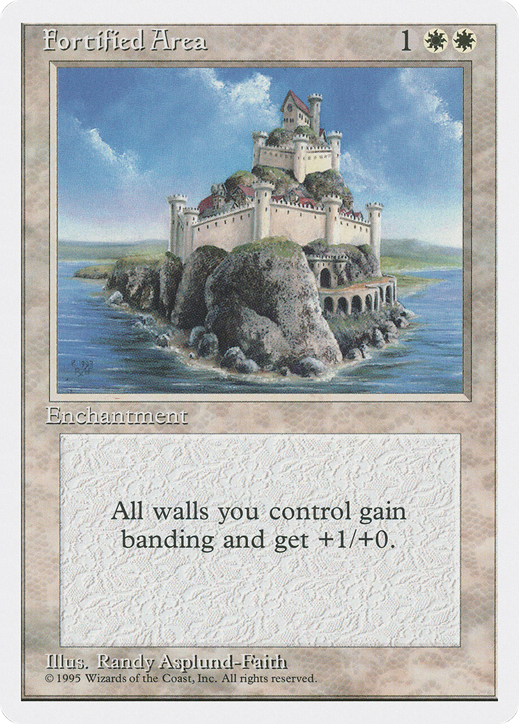 Image of Fortified Area (4ED-) - Fourth Edition