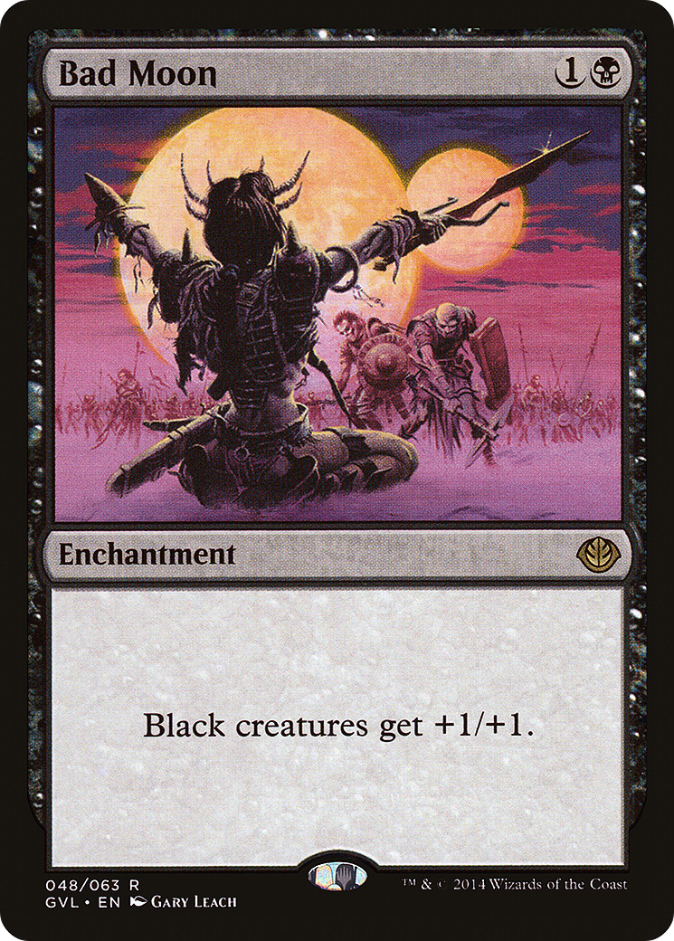 Image of Bad Moon (DD3-048) - Duel Decks Anthology: Garruk vs. Liliana