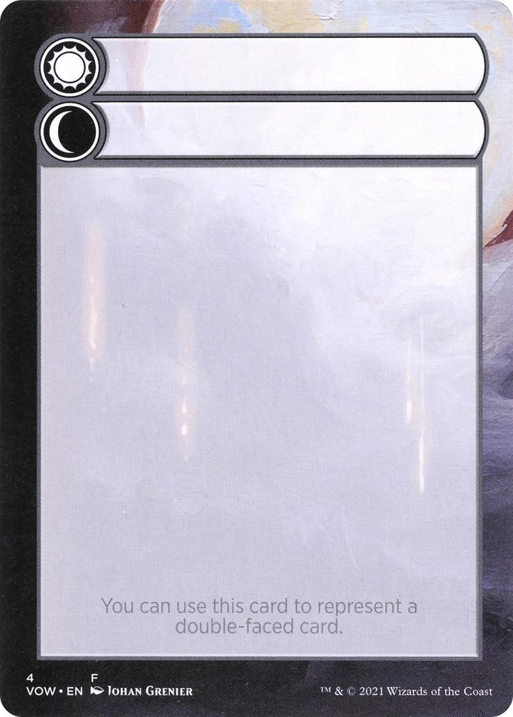 Image of Double-Faced Substitute Card (SVOW-004) - Innistrad: Crimson Vow Substitute Cards (Borderless)