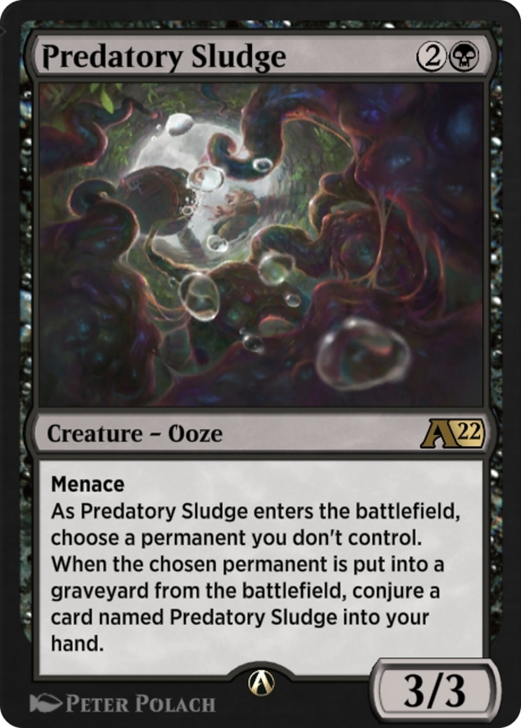 Image of Predatory Sludge (Y22-030) - Alchemy: Innistrad