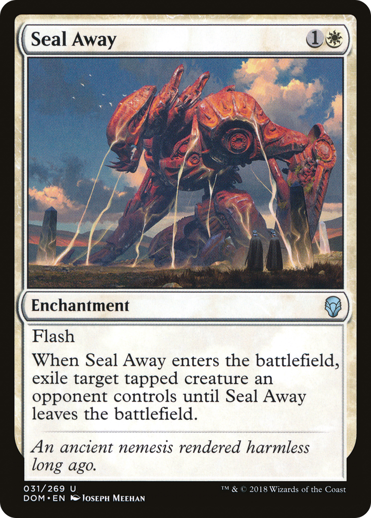 Image of Seal Away (DOM-031) - Dominaria Foil