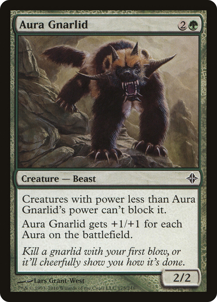Image of Aura Gnarlid (ROE-175) - Rise of the Eldrazi Foil