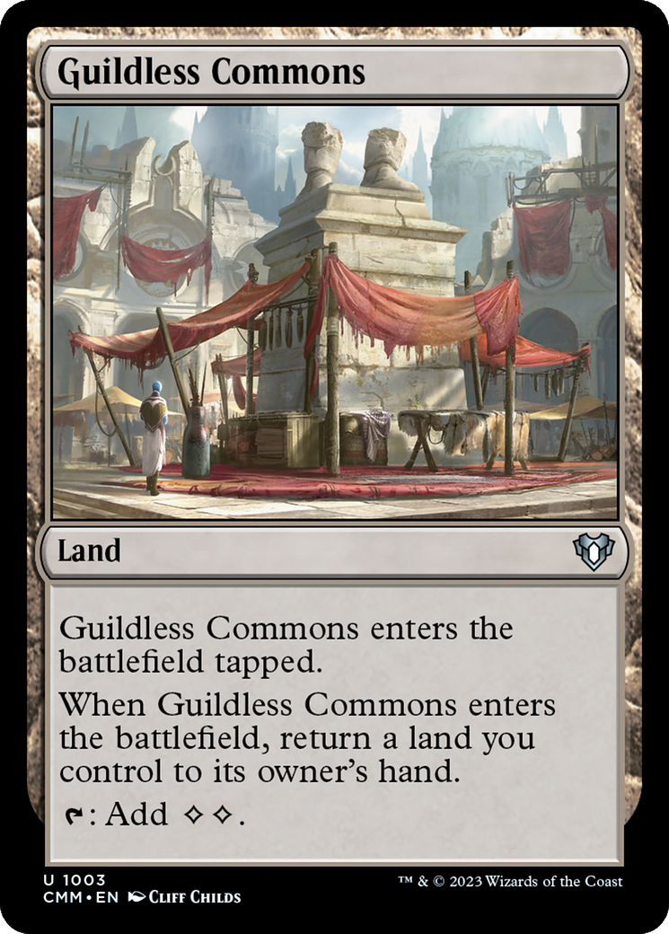 Image of Guildless Commons (CMM-1003) - Commander Masters