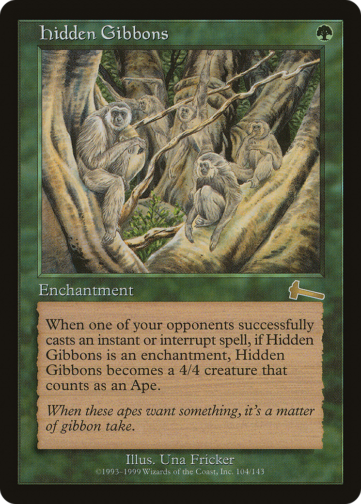 Image of Hidden Gibbons (ULG-104) - Urza's Legacy