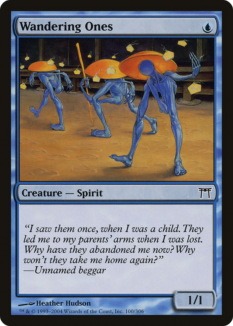 Image of Wandering Ones (CHK-100) - Champions of Kamigawa