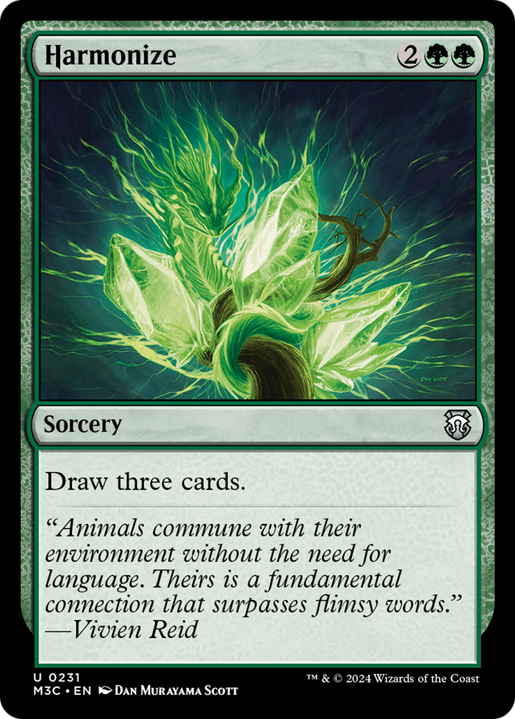 Image of Harmonize (M3C-231) - Modern Horizons 3 Commander