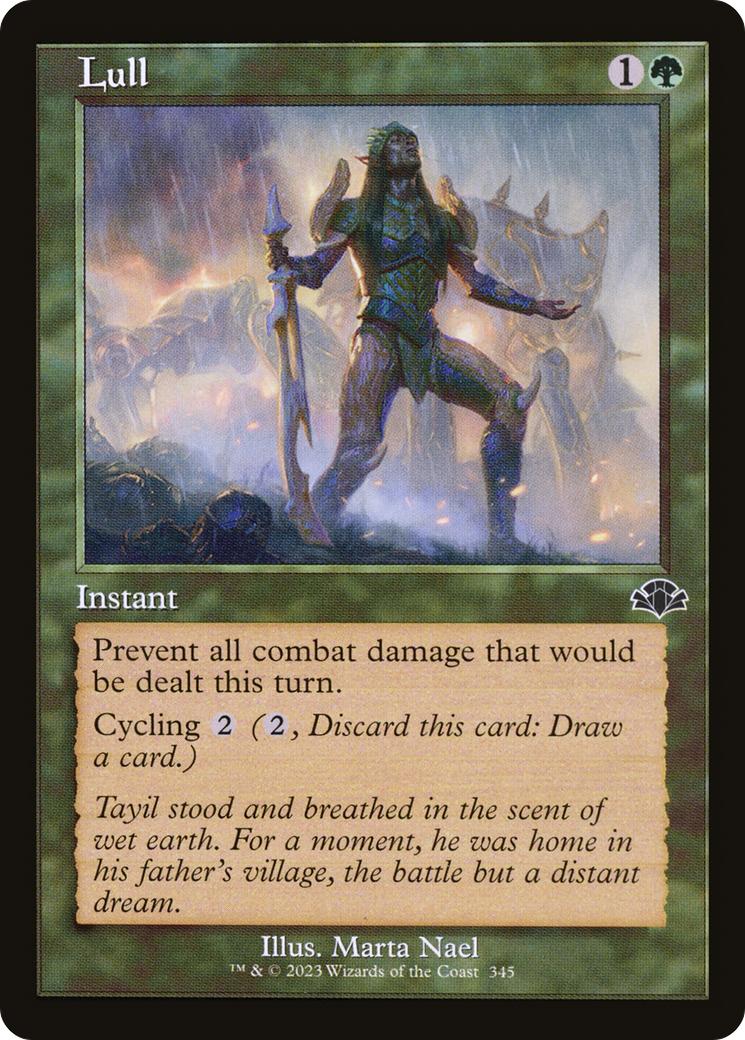 Image of Lull (Retro Frame) (DMR-345) - Dominaria Remastered Foil